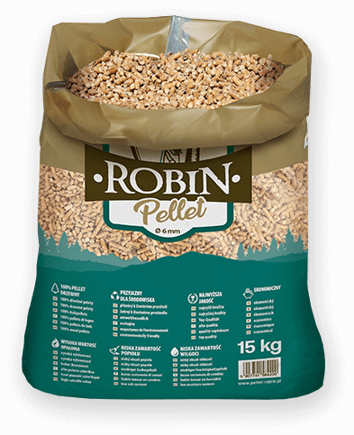 worek pelletu opałowego Robin do kupienia w Żurominie lub sklepie internetowym
